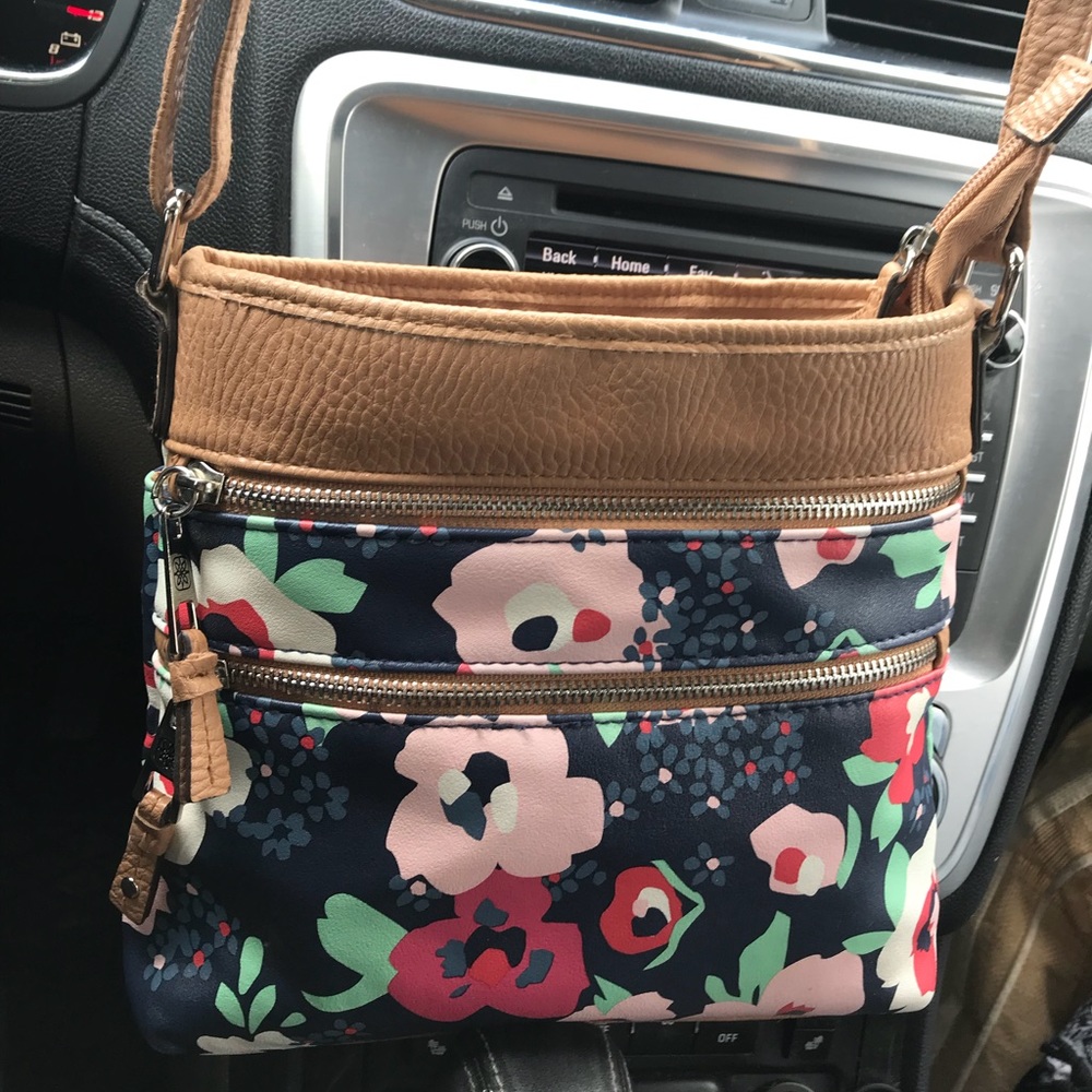Floral cross body -off brand